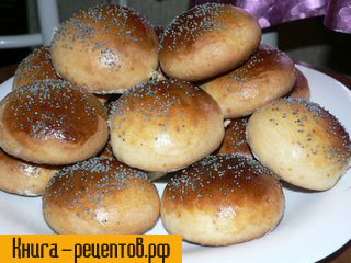 Булочки с маком - пошаговый фото рецепт