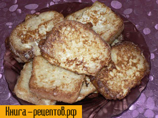 Гренки - пошаговый фото рецепт приготовления